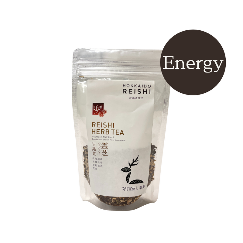 Kitcho Reishi herb tea for energy