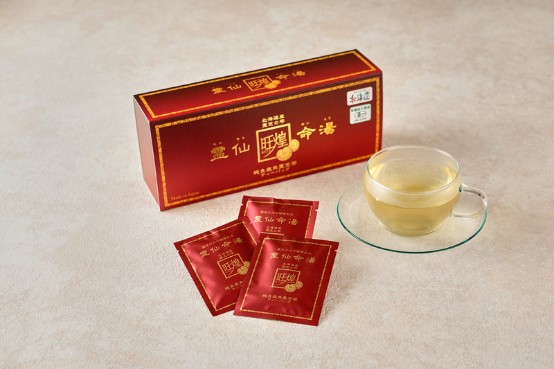 REISENMEITO Organic Deer Horn Reishi Tea (Luxary package) 15