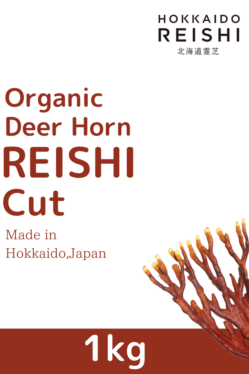 Organic Deer Horn Reishi Cut